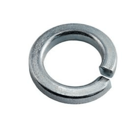 Spring washers with Zinc Plating from Intact360 Fasteners Mumbai, India
